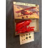 Revell Great Britain | No. H-629 | 1:72 Albatros DIII Initial Release 1963 on sprues in box