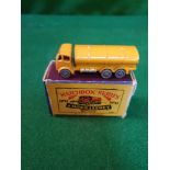 Matchbox Moko Lesney #11a Erf Tanker Metal Wheel Jack Yellow Excellent A Few Chips Excellent Box
