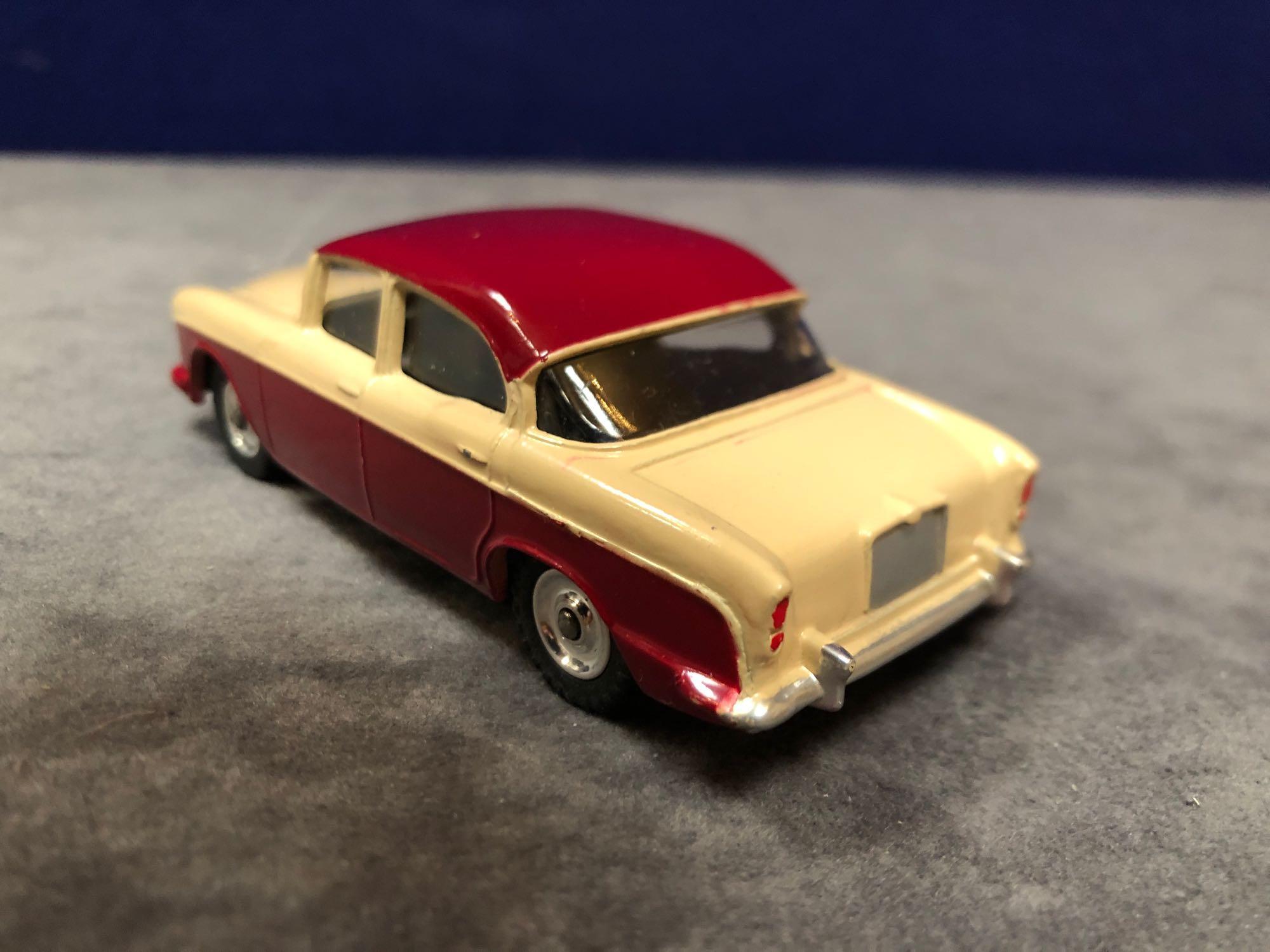 Dinky #165 Humber Hawk Maroon/Fawn - Spun Hubs With Box 1959-1963 - Image 3 of 4