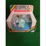 W Britains #7852 Hospital SetNurse and Patient In Original Box Near Mint overall, contained in