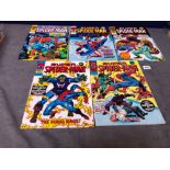 5 X Marvel Comics Comprising Spider-Man No 273 W/E May 3 1978 # Spider-Man No 274 W/E May 10 1978 #