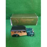 Lansdowne Models 1/43 Scale #LDM21 - 1950 Lea Francis Estate 4 Door Woody With Box