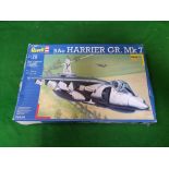 Revell No 04634 1:72 Bae Harrier GR MK7 1/72 Scale Model Kit New On Sprues Released 2002