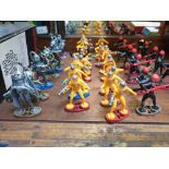 W Britains 37 X Space Metal Painted Figures