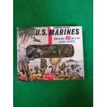 Airfix Pattern No S16 Us Marines 46 H0/00 Scale Pieces 1964 | Initial Release - New Tool