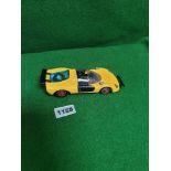 Corgi #206 Ferraro Dino Sport In Yellow With Red Spot Wheels Very Good/Excellent Model Unboxed