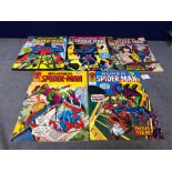 5 X Marvel Comics Comprising Spider-Man No 286 W/E Aug 2 1978 #Spider-Man No 278 W/E Aug 9 1978 #