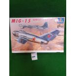 Italeri #033 Mig-15 Fagot Soviet Fighter In Box With Original Cellophane Released 1993