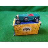 Matchbox Models Of Yesteryear Y5 1929 Le Mans Bentley Green Red Interior Very Good Model No Decals