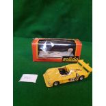 Solido Gam 2 #57 Alpine Turbo Yellow Racing No.5 Virtually Mint Model In Good Fair Box