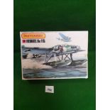 Matchbox #PK401 Heinkel He 115 1:72 Scale Model On Sprues, In Box.