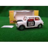 Corgi Whizzwheels #282 Mini Cooper White Racing No.177 Mint Model in Firm Nr Mint Box (slightly