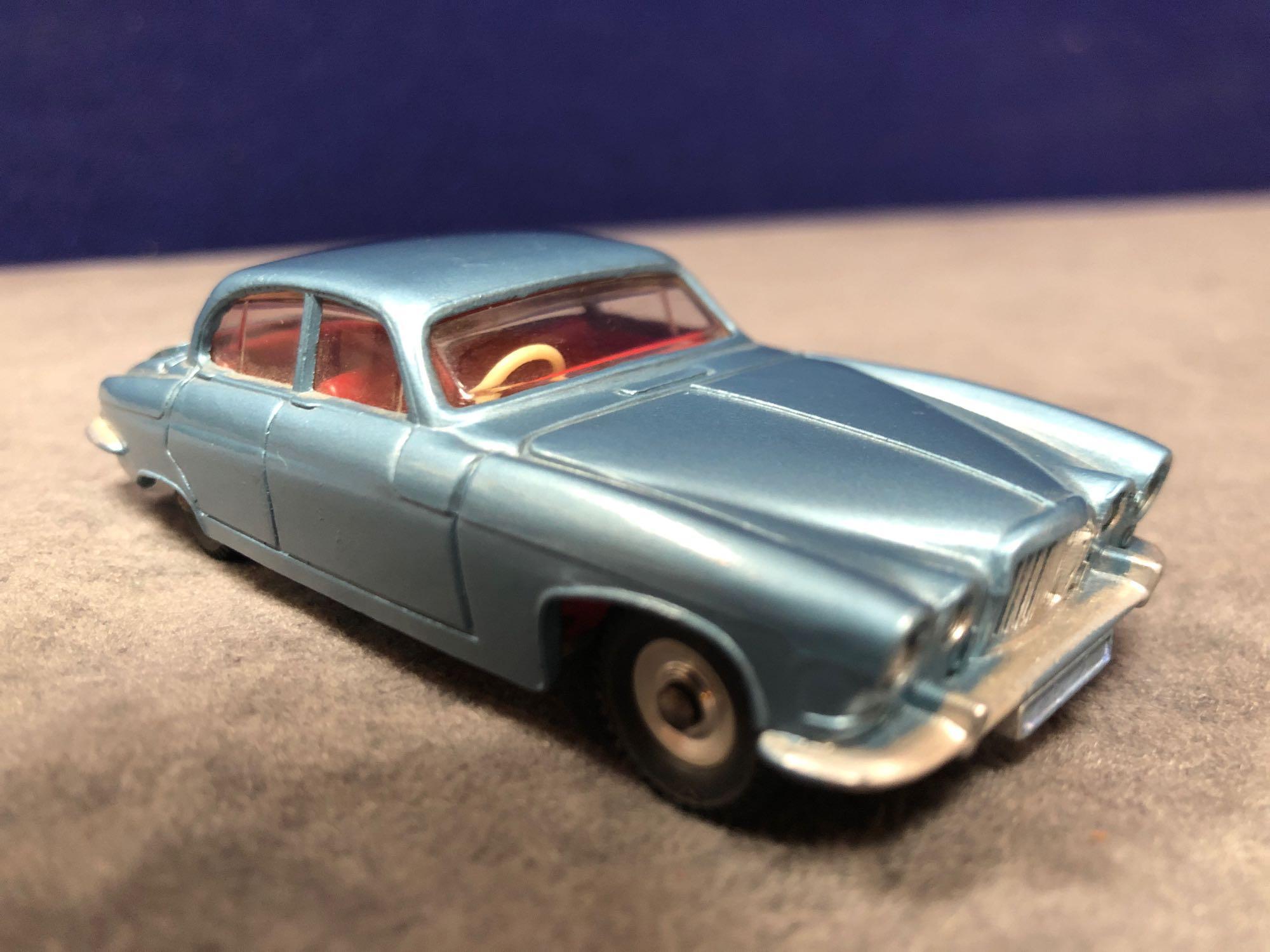 Dinky #142 Jaguar Mark X In Blue With Red Interior 1962-1968 Unboxed Mint lovely model - Image 2 of 4