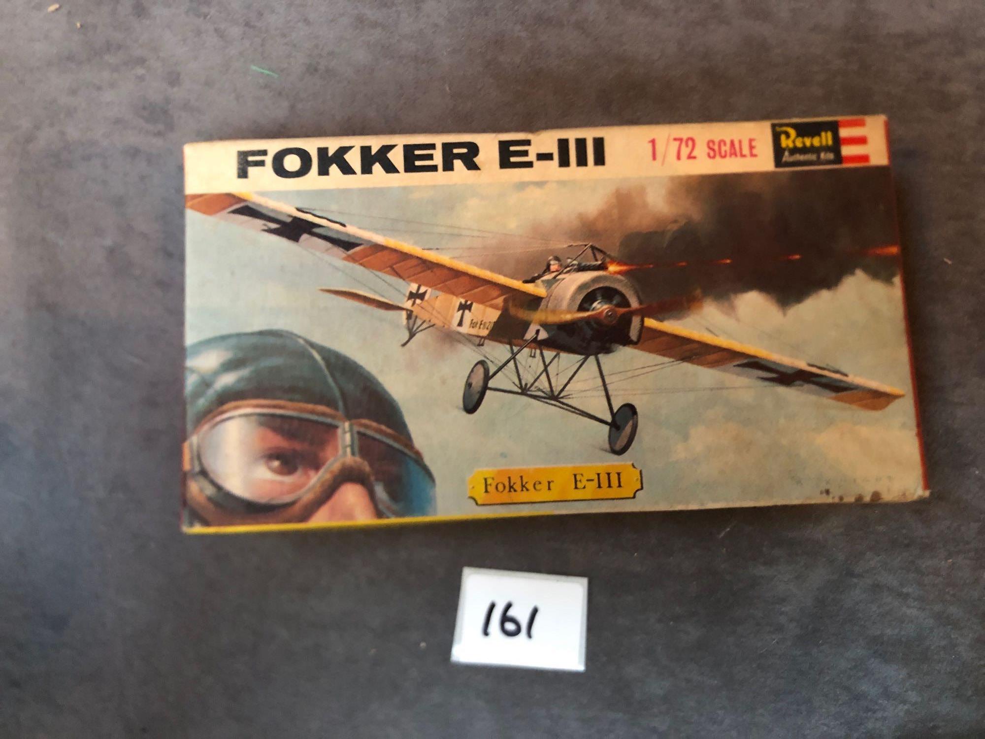 Revell Great Britain | No. H-645 | 1:72 Fokker E.III Initial Release 1965 on sprues in box - Image 2 of 3