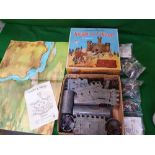 Marx Toys Miniature Playset Knights And Vikings Hand Decorated By Artists Marx Knights and Vikings