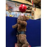 Vintage Electric 240v Ball Balancing Bear 280mm x 260mm x 900mm