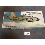 Airfix #290 1:72 Sca;E E.E. Lightning / English Electric Lightning F. IA. on sprues in Box