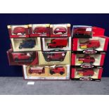 11x Diecast Individual Royal Mail Vehicles And 1x Set All In Boxes