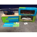 3x Eligor Diecast Models Comprising Of #1016 Eligor Diecast Car 1931 Peugeot 201 #Eligor 1153e