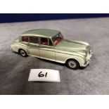 Dinky #198 Rolls Royce Phantom V Green/Cream - Concave Hubs, 1962 - 1969 Unboxed excellent model