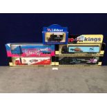 4x Lledo Cargo King Diecast Trucks Comprising Of; Lledo Cargo Kings Volvo FH12 Articulated Truck.