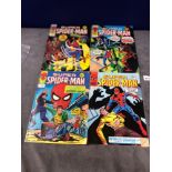 4 X Marvel Comics Comprising Spider-Man No 282 W/E July 5 1978 #Spider-Man No 283 W/E July 12 1978 #