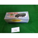 Dinky #622 10 Ton Army Truck - No 622 (1954-1963) Very Good Model in a n Very Good Firm Solid Box