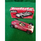 Solido France # 138 Harvey Indianapolis Red Racing No.82 With Driver Mint Model In Very Good Box