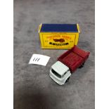 Matchbox Lesney #3b Bedford Tipper Truck Maroon/Grey - Black Plastic Wheels Mint in a firm C Type