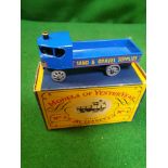 Lesney Models Of Yesteryear Y4 Sentinel Steam Wagon Sand And Gravel Mint Model In Excellent Box