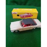 Solido #133 Fiat 2300 S Cabriolet Ghia Cream With Grey Roof Mint Model In Mint Box