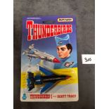 Matchbox Thunderbirds 1992 Thunderbird 1 Pilot Scott Tracy On Original Bubble Card