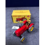 Dinky #300 Massey Harris Tractor mint in near mint slightly soiled box  1966-1971