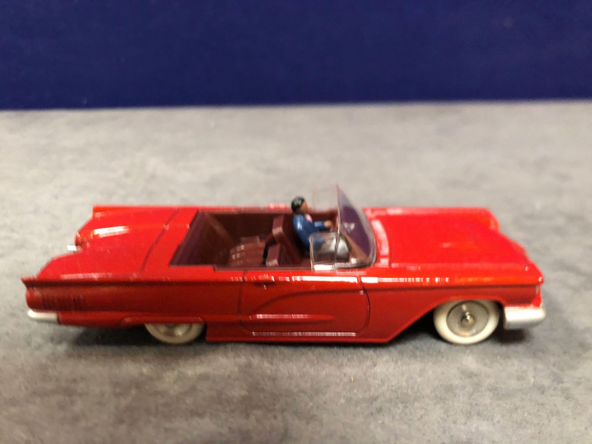 Dinky (Norev Edition)Diecast #555 Ford Thunderbird In Red mint in box - Image 2 of 3