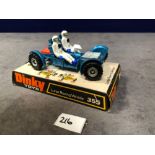 Dinky #355 Lunar Roving Vehicle Blue - Diecast Model With Front And Rear Wheel Steering Nr Mint