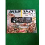 Airfix Pattern No S17 Russian Infantry 48 H0/00 Scale Pieces With Additional Spares 1964 | Initial