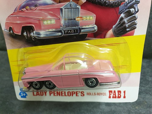 Matchbox Thunderbirds #TB-005 Lady Penelope's Rolls Royce FAB1 On Unopened Card - Image 2 of 2