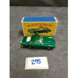 Matchbox Lesney Diecast #75b Ferrari Berlinetta In Metallic Green 1965-70 Nr Mint Model In A Crisp