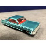 Dinky #147 Cadillac 62 Metallic Green - Red Interior And Spun Hubs 1962-1969. Unboxed Mint Lovely