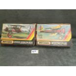 2x Matchbox Boxed Model Kits 1/72 Scale On Sprues With Instructions Comprising Of #25 Armstrong