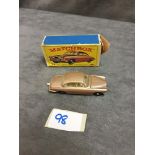 Matchbox Lesney Product Diecast #28 Mark Ten Jaguar In Metallic Brown In A Poor E Type Box With No