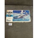 Hasegawa 1/72 Scale Series #A012:250 Mustang P51D North American On Sprues With Instructions In Box