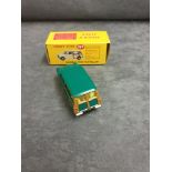 Atlas Dinky #197 Morris Mini Traveller In Green With Yellow Interior In Box