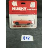 Husky Models Diecast #8 Ford Thunderbird On Bubble Card Open Top 1965-1966