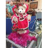 25" Animated Christmas Mama Bear