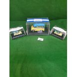 3x Oxford Road Show Diecast Models Comprising Of #CA003Oxford Diecast Bedford Ca Ice Cream Van Lyons