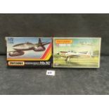 2x Matchbox Boxed Model Kits 1/72 Scale On Sprues With Instructions Comprising Of #30 Provost T/