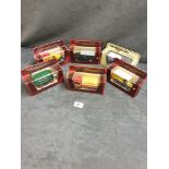 6x Models Of Yesteryear Diecast Vehicles Individually Boxed Advertising Eveready / Joseph Lucas