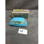 Spot-On Models By Tri-Ang Diecast #120 Fiat Multiple In Blue Mint Model With Firm Box One End Flap