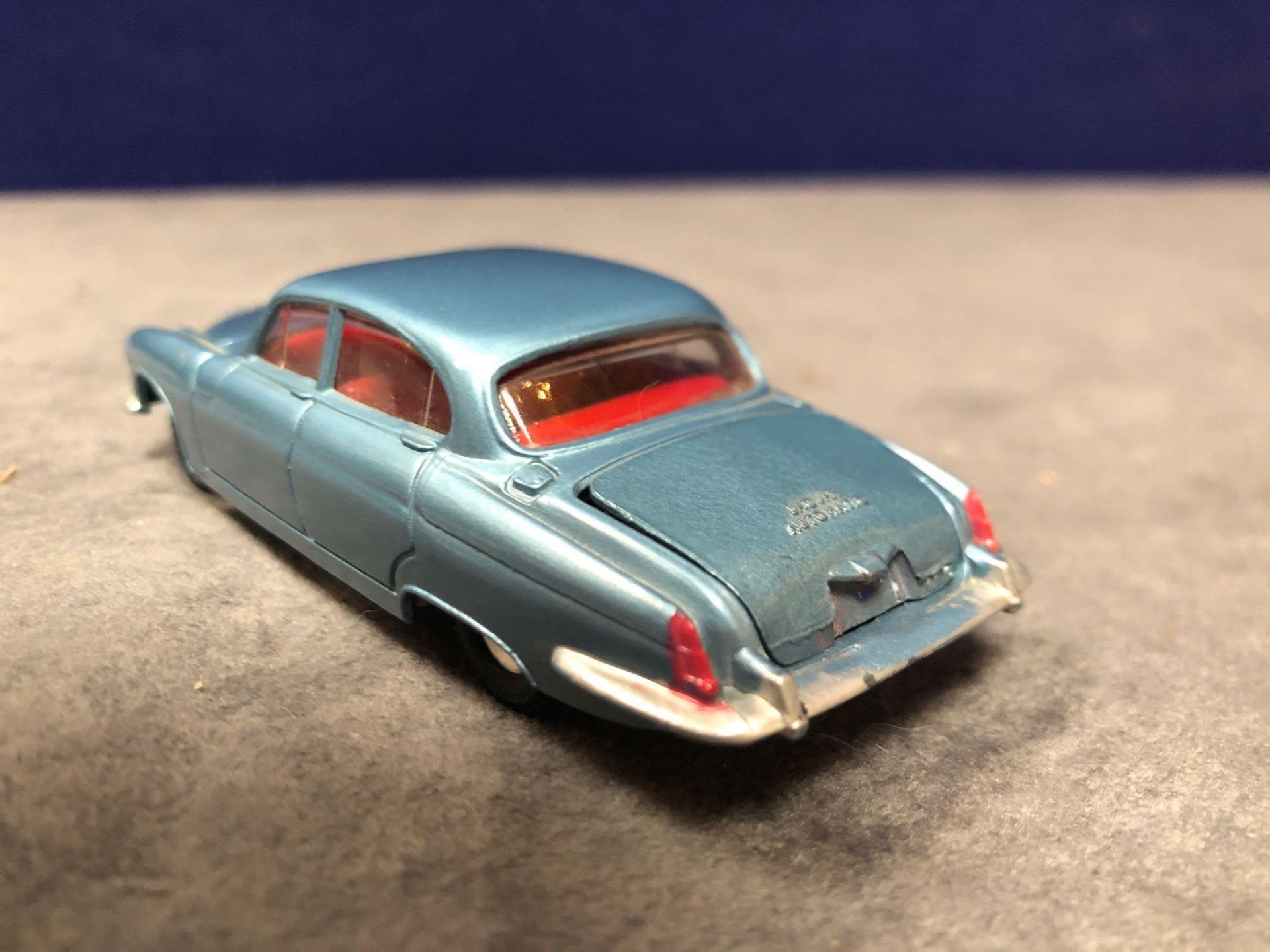 Dinky #142 Jaguar Mark X In Blue With Red Interior 1962-1968 Unboxed Mint Lovely Model - Image 3 of 4
